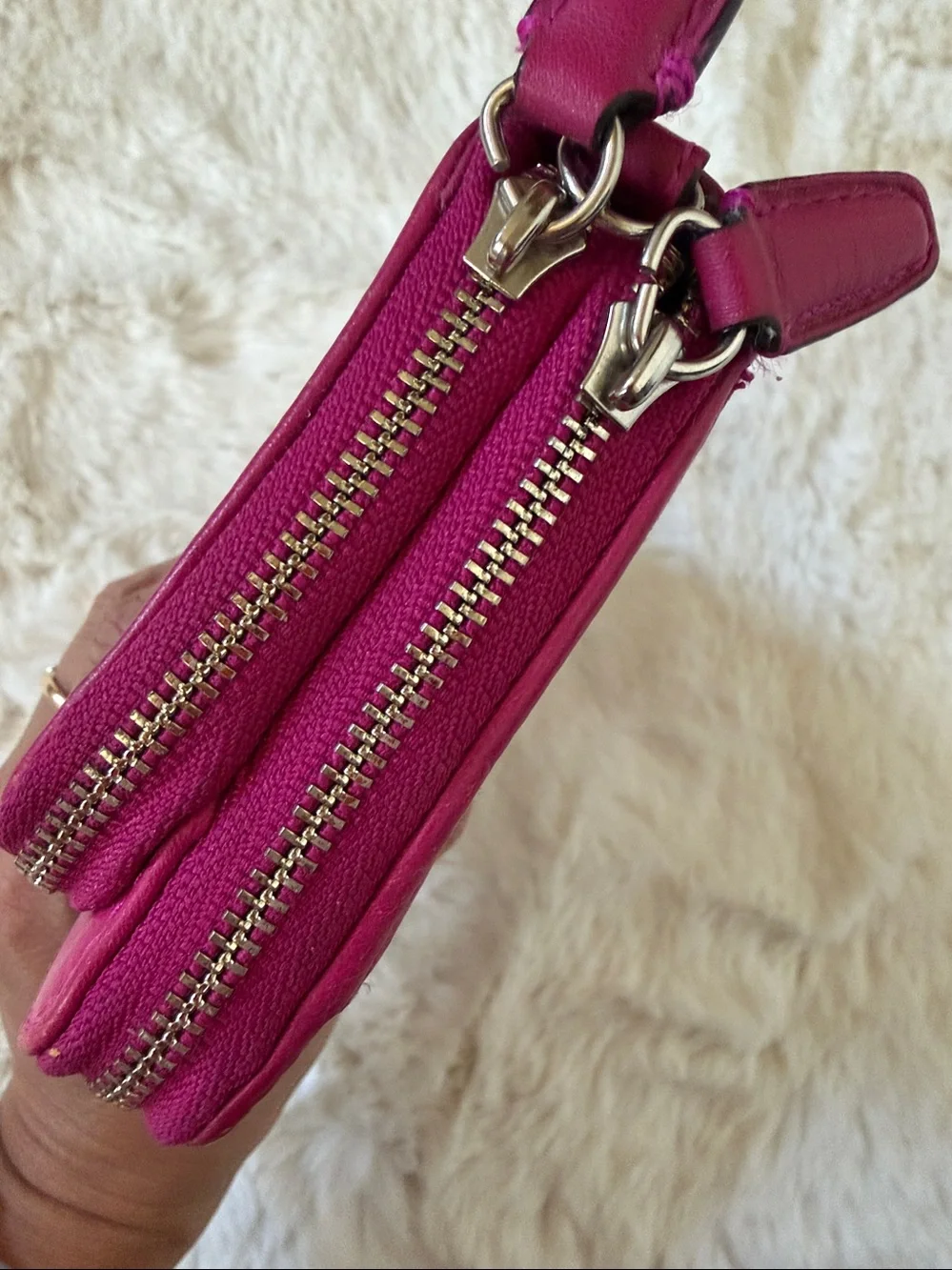 Coach Zip Around Wallet